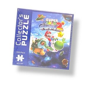 Sealed Super Mario Galaxy 2 Nintendo Collector's Edition 90's Nostalgic Puzzle